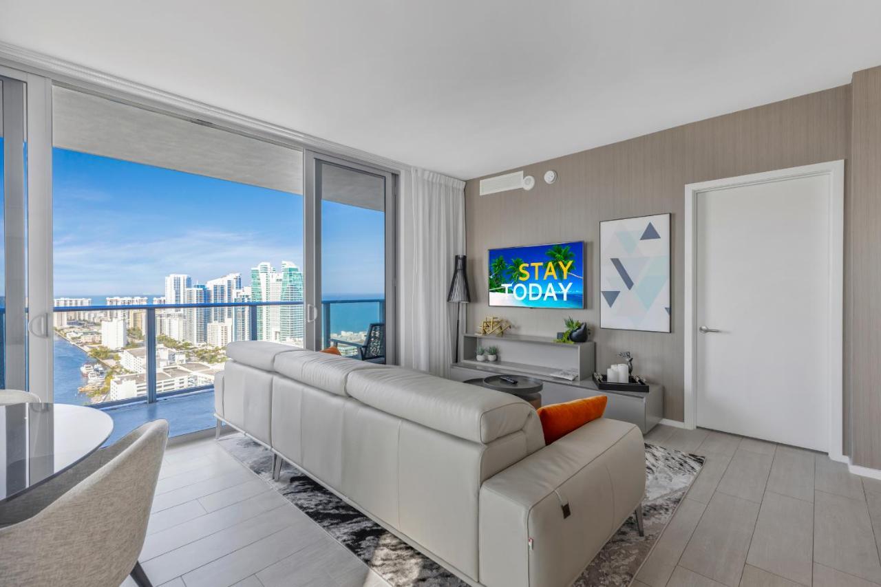 Hyde Beach House - Luxury 2-Bedroom - Gorgeous View - Resort Amenities - Rooftop Pool - Hot Tub - Tennis Court - Minutes To The Ocean 好莱坞 外观 照片