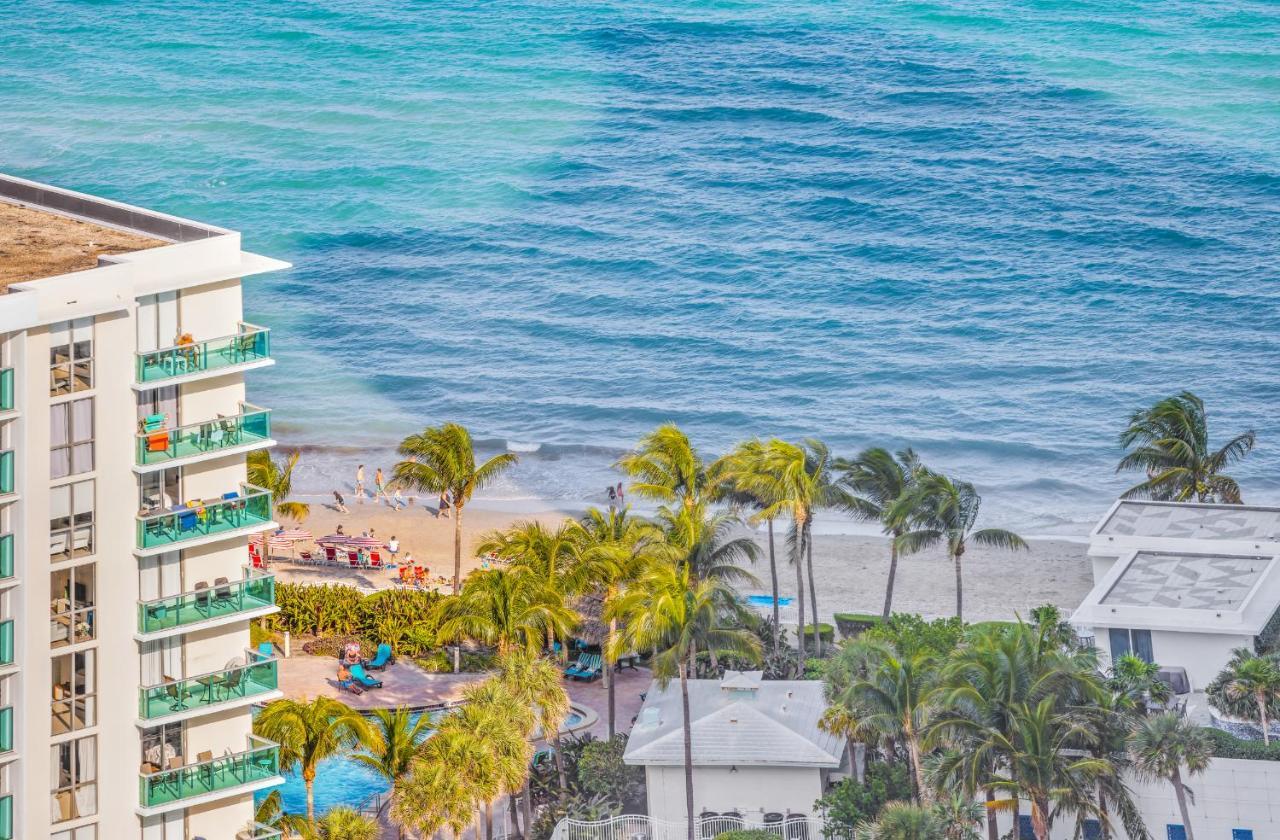 Hyde Beach House - Luxury 2-Bedroom - Gorgeous View - Resort Amenities - Rooftop Pool - Hot Tub - Tennis Court - Minutes To The Ocean 好莱坞 外观 照片