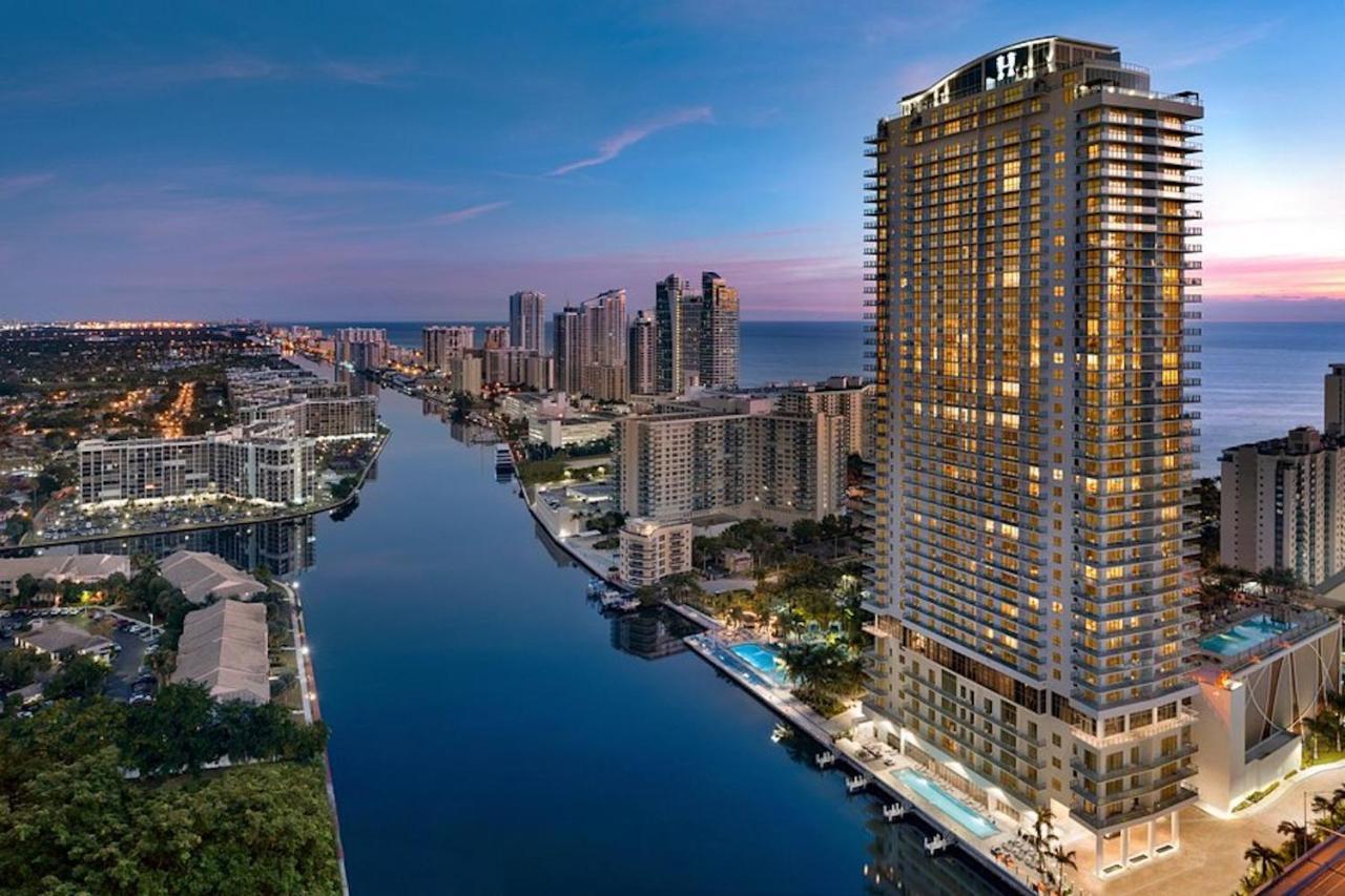Hyde Beach House - Luxury 2-Bedroom - Gorgeous View - Resort Amenities - Rooftop Pool - Hot Tub - Tennis Court - Minutes To The Ocean 好莱坞 外观 照片