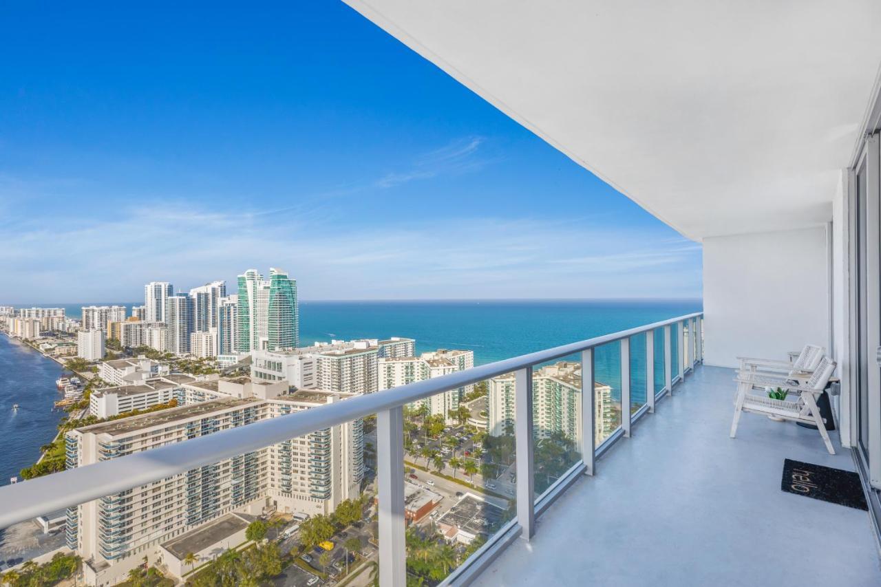 Hyde Beach House - Luxury 2-Bedroom - Gorgeous View - Resort Amenities - Rooftop Pool - Hot Tub - Tennis Court - Minutes To The Ocean 好莱坞 外观 照片