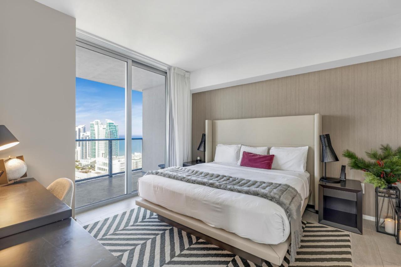 Hyde Beach House - Luxury 2-Bedroom - Gorgeous View - Resort Amenities - Rooftop Pool - Hot Tub - Tennis Court - Minutes To The Ocean 好莱坞 外观 照片