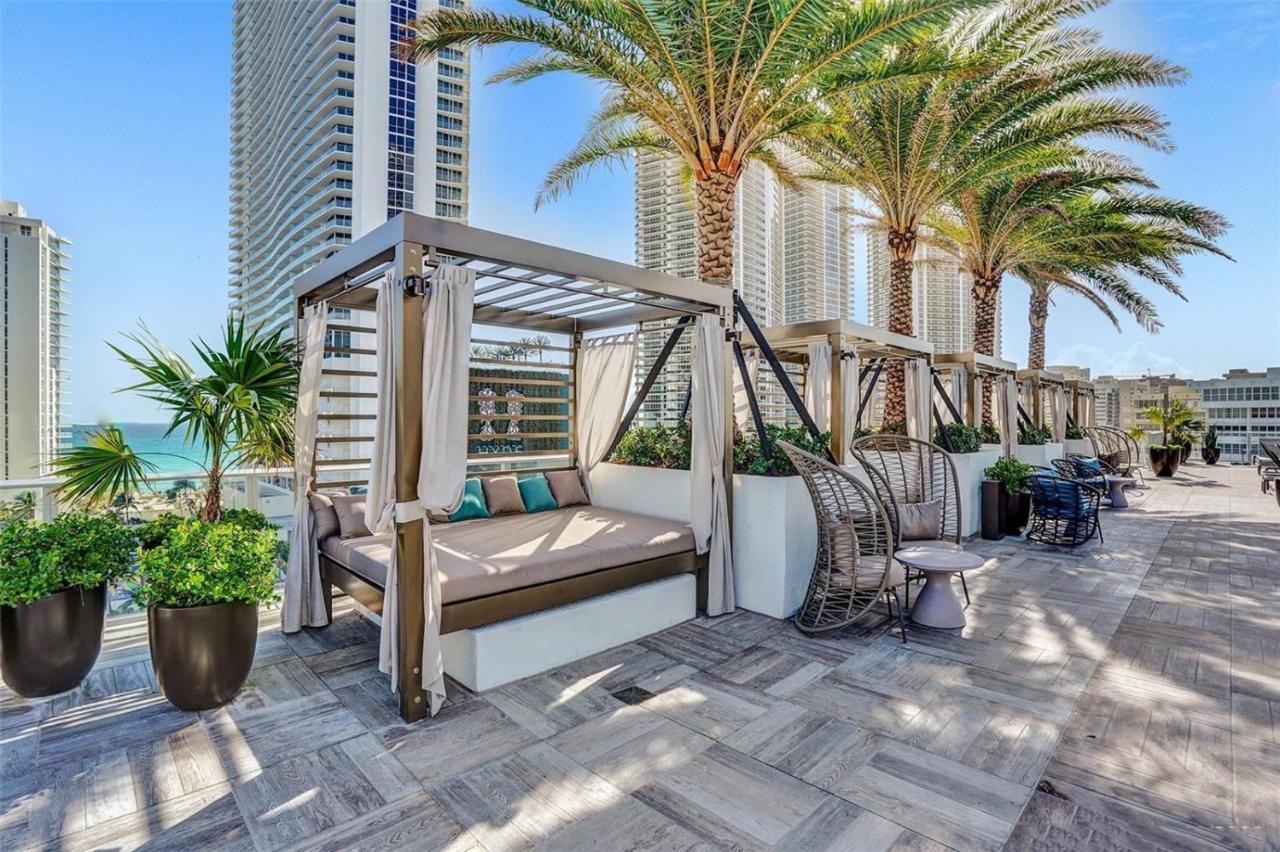 Hyde Beach House - Luxury 2-Bedroom - Gorgeous View - Resort Amenities - Rooftop Pool - Hot Tub - Tennis Court - Minutes To The Ocean 好莱坞 外观 照片