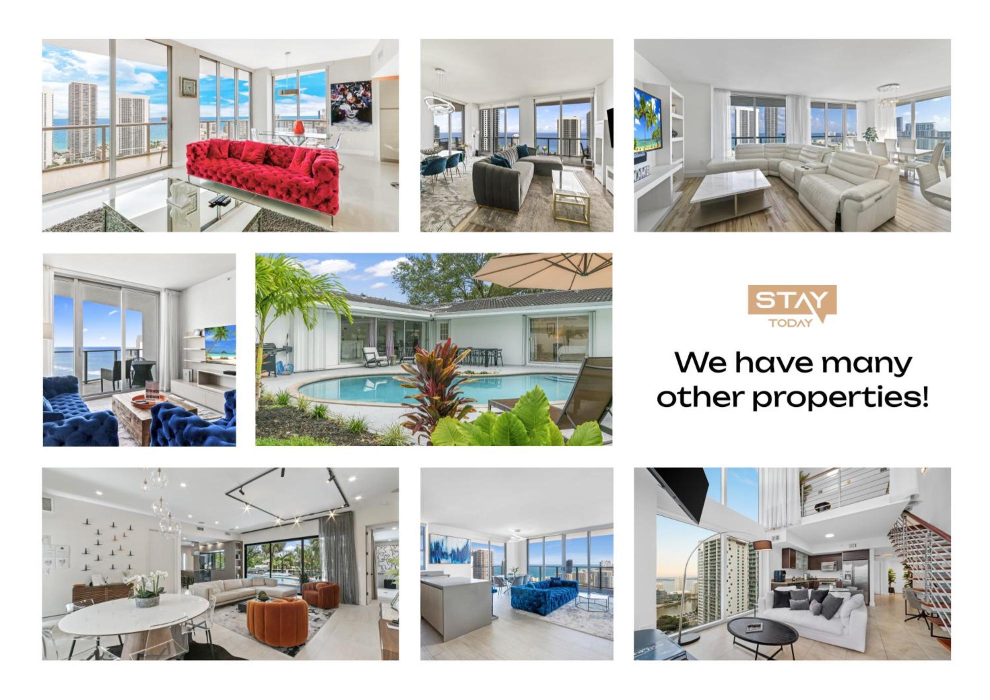 Hyde Beach House - Luxury 2-Bedroom - Gorgeous View - Resort Amenities - Rooftop Pool - Hot Tub - Tennis Court - Minutes To The Ocean 好莱坞 外观 照片